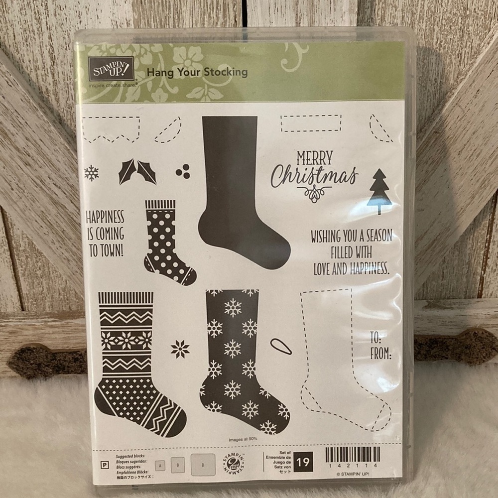 Stampin Up Hang Your Stocking